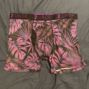 2UNDR Tropical Print Boxer Briefs